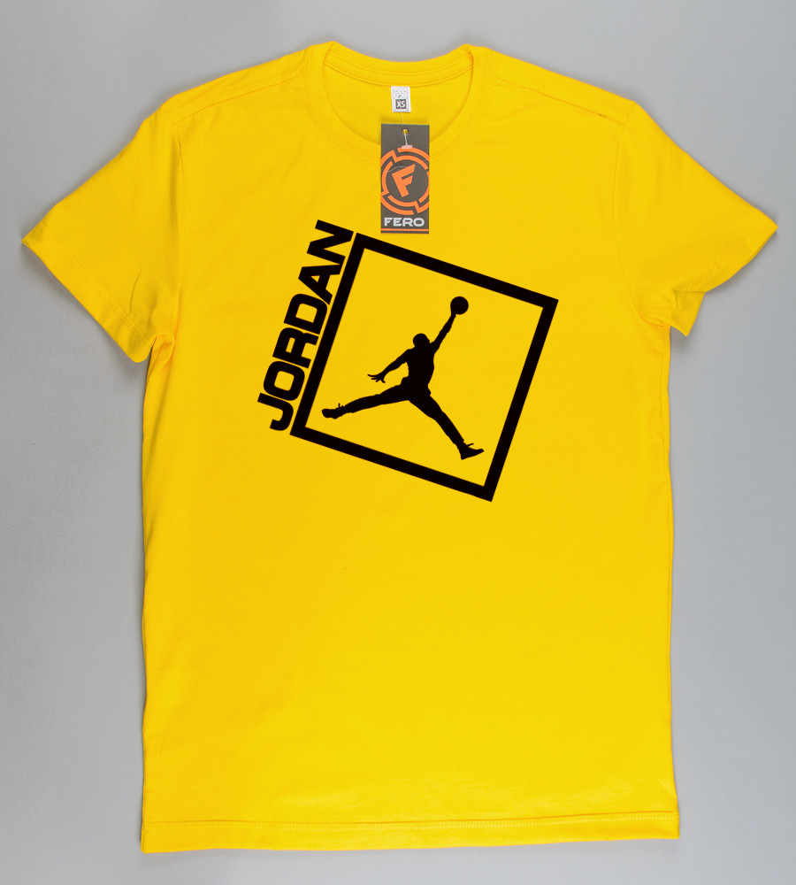 Футболка юніор Jordan 2256п (Уп.4шт XS, S), Жовтий