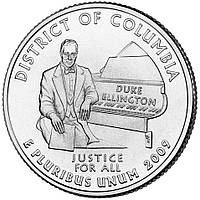 США ¼ долара, 2009 - Округ Колумбія DISTRICT OF COLUMBIA