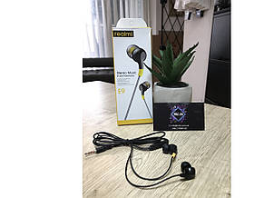 Навушники вакуумні з мікрофоном Realme E9, фото 2