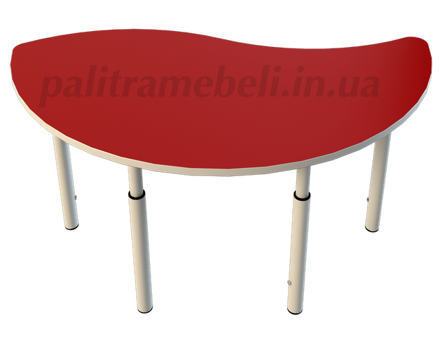 Стол детский полукруглый "Волна"