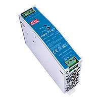 Блок питания MEAN WELL NDR-75-24 3,2A 24V DC 76,8W на DIN-рейку (вход 90~264V AC / 127~370V DC)