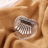 Міні калімба Kalimba на 8 нот — Прозорий, фото 9