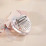 Міні калімба Kalimba на 8 нот — Прозорий, фото 10