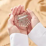Міні калімба Kalimba на 8 нот — Прозорий, фото 11