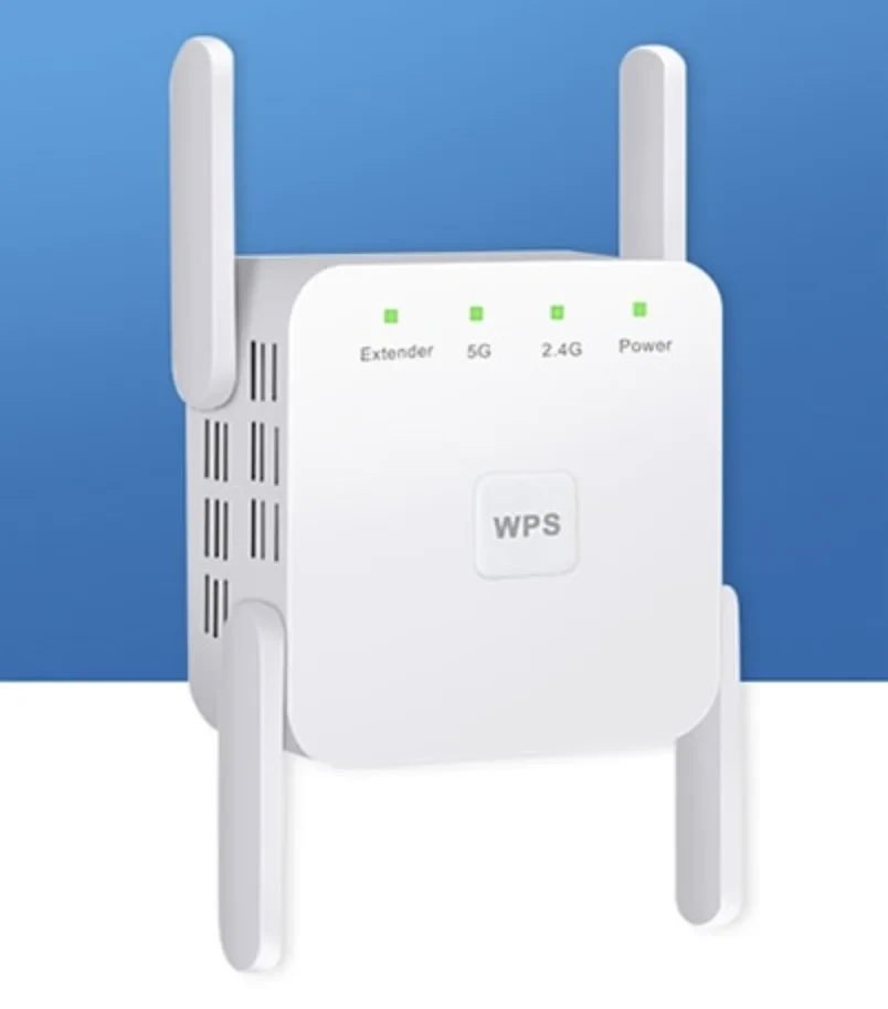 Wi-Fi репітер 2,4/5Гц 1200Мбіт/с 802.11b/g/n — роутер, підсилювач сигналу