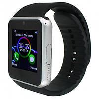 Умные часы телефон с поддержкой сим-карты Smart Watch GT08 Silver
