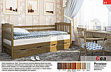 Двоярусне дерев'яне ліжко "Ева", фото 2