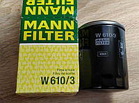 Фильтр масляный MANN W610/3 CHERY TIGGO 2.4, MAZDA, FORD