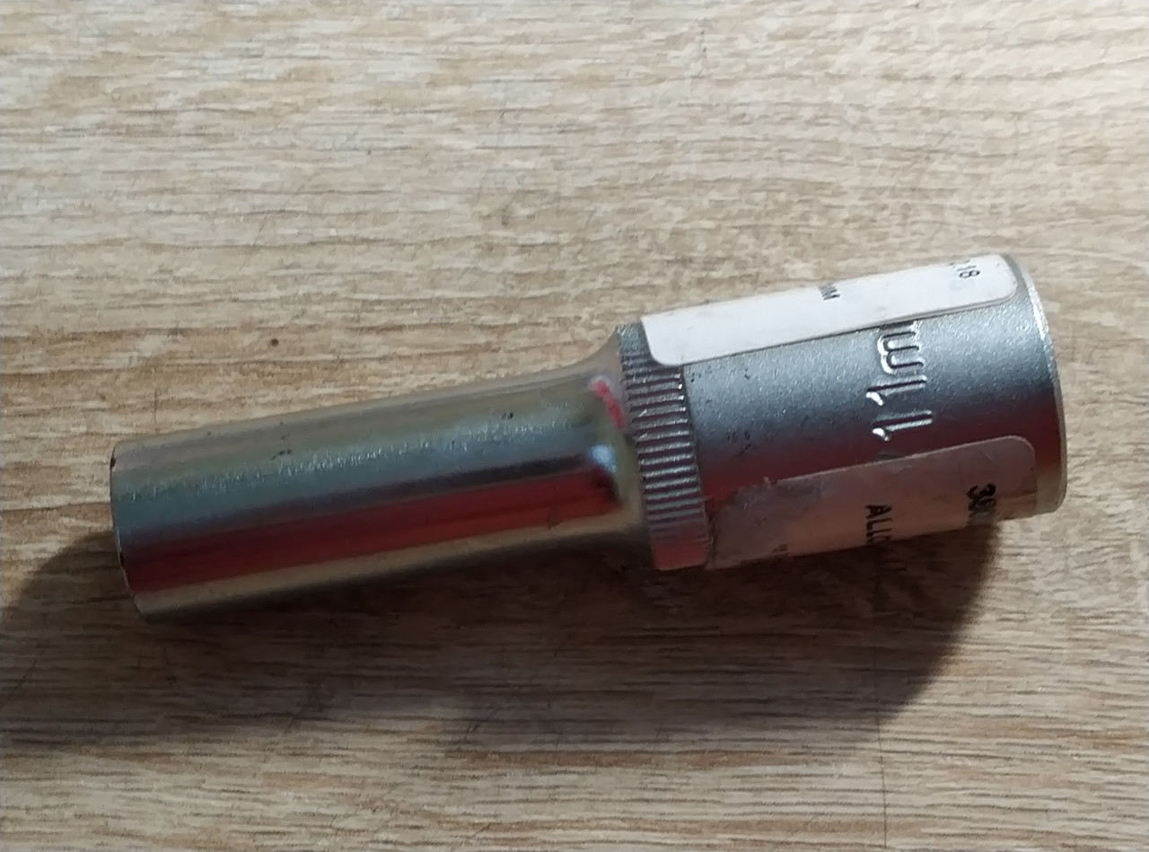 Торцева головка глибока 1/2" 6гран. 11 мм ALLOID ТГГ-41111М