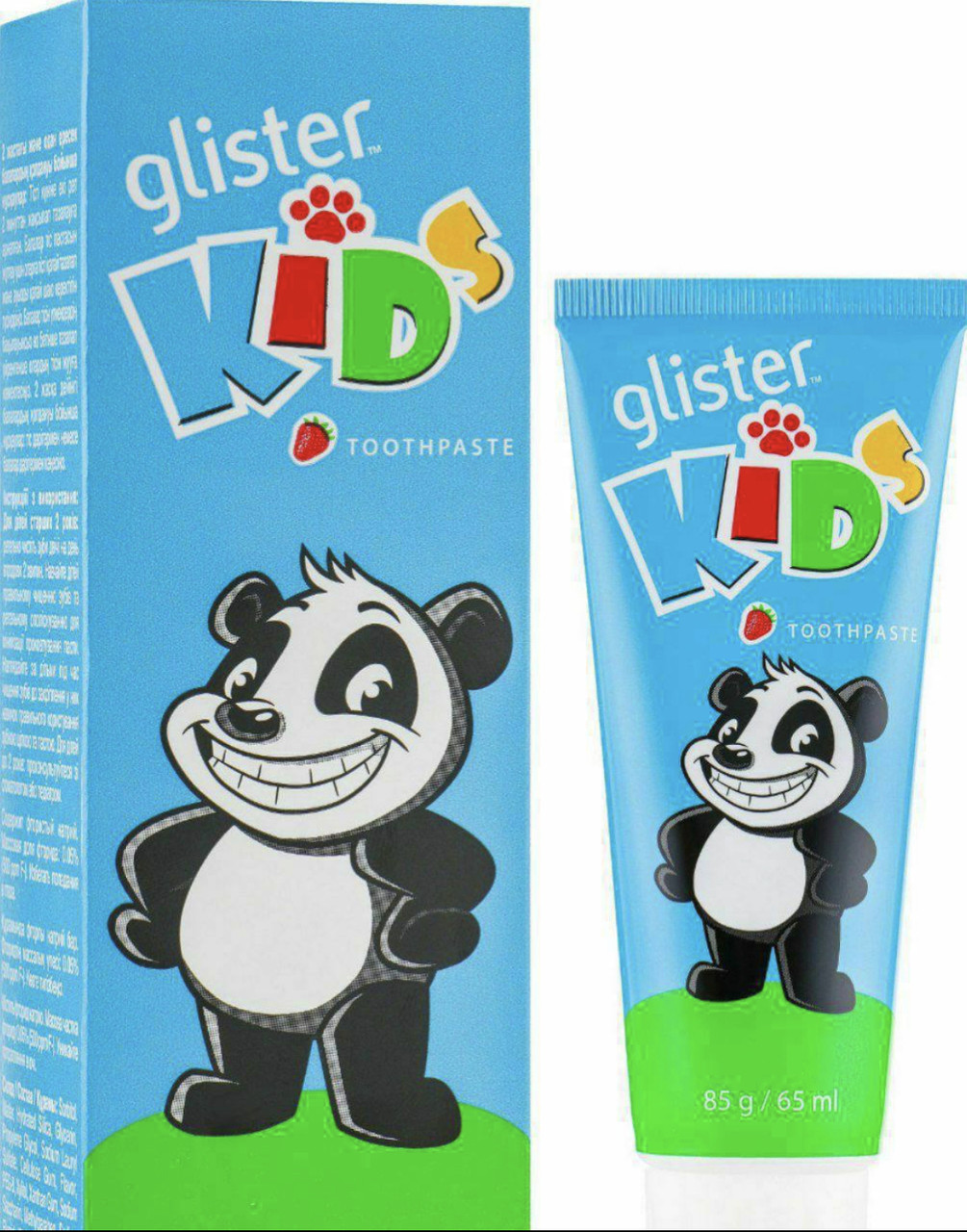 Зубна паста для дітей Amway Glister kids, 65 мл / 85 г