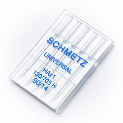 Набір голок для побутових швейних машин SCHMETZ Universal 130/705 H №90 5 шт