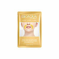 Золотая косметическая маска Bioaqua Gold Tight Elastic Skin Rejuvenation Wrinkles Mask