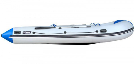 Надувний човен Aqua-Storm Evolution stk 400 e ПВХ моторний кільовий чотиримісний, фото 2