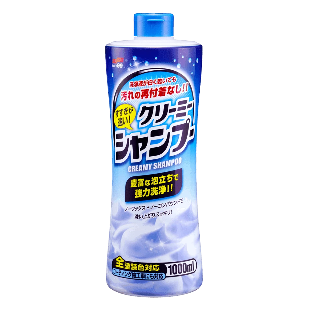 Нейтральний шампунь кремового типу SOFT99 Neutral Shampoo Creamy Type