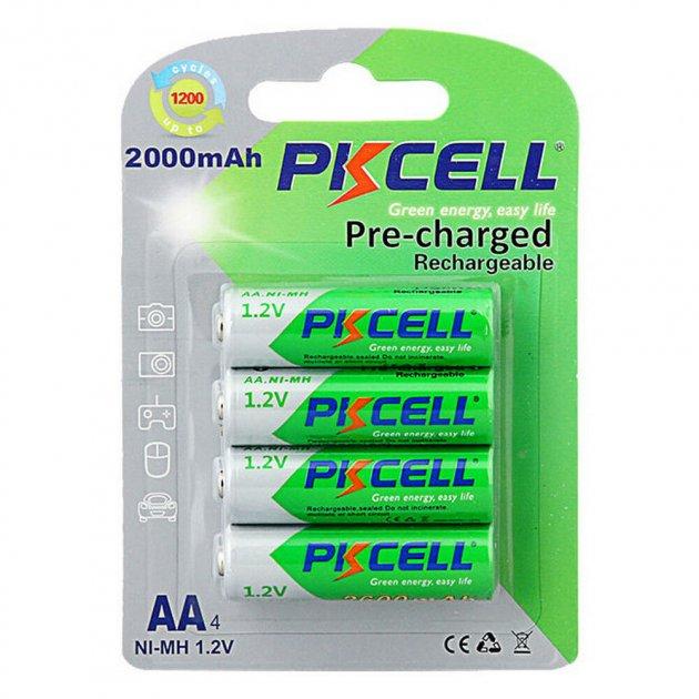 Аккумулятор PKCELL 1.2V  AA 2000mAh NiMH Already Charged