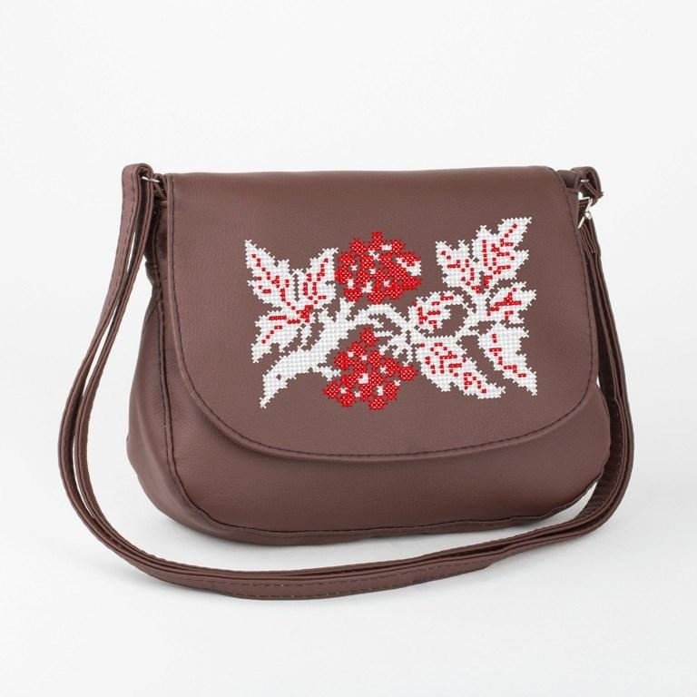 Сумочка Габріела з вишивкою бежевий флай_склад, фото 1