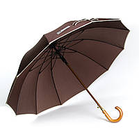 Зонт Трость Женская понж 3516-6 коричневый