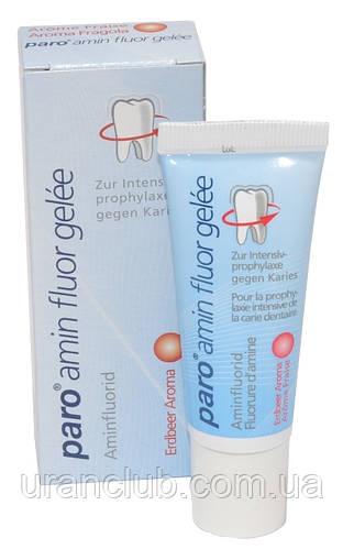 Paro AMIN FLUOR GEL Гель с аминофторидом, для интенсивной профилактики ...