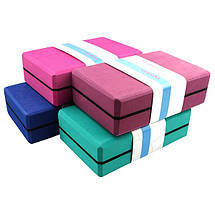 Блоки для йоги та ролики