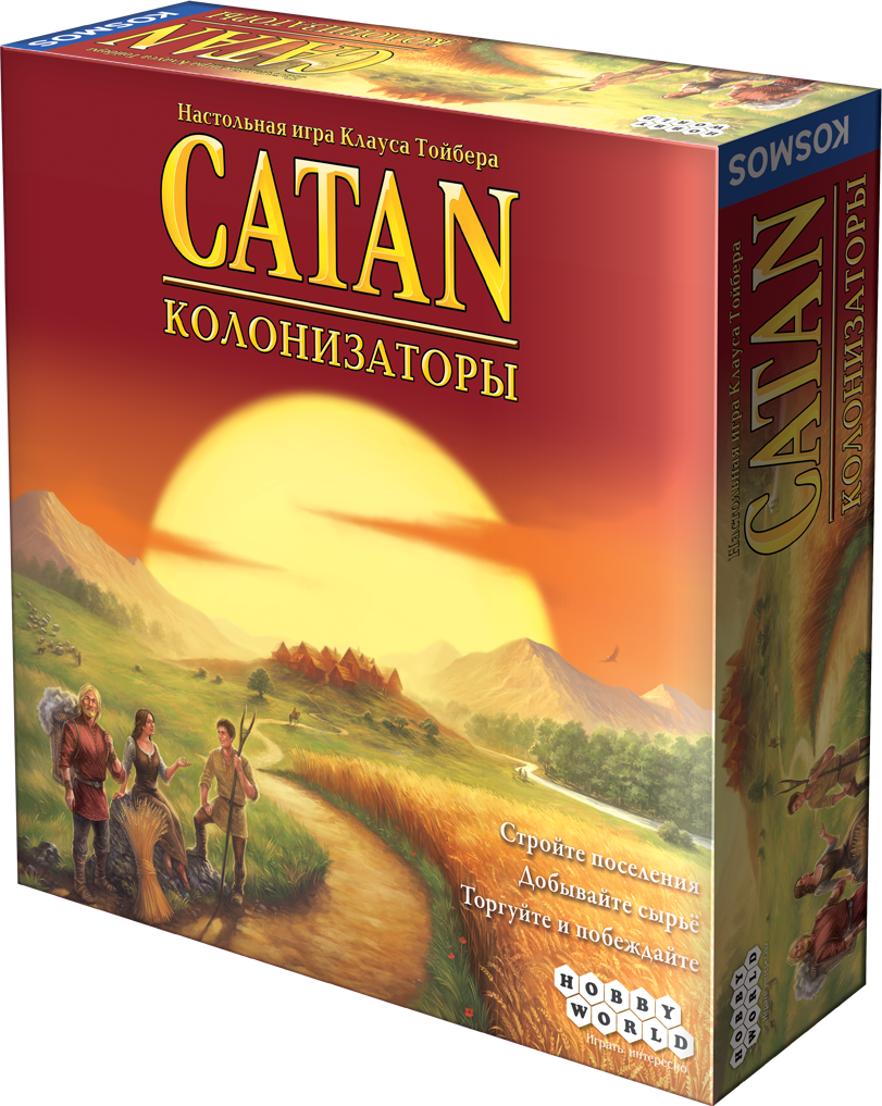 

CATAN (КОЛОНИЗАТОРЫ) (1576) (4620011815767)