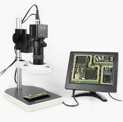 Відеомікроскопи з монітором BAKKU BA-003 (підсвічування люмінесцентна, фокус 30-156 мм, Box (330 * 265 * 200 e