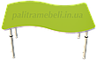Прямокутний дитячий стіл «Хвиля»: універсальні меблі для ігор, творчості та навчання, фото 9