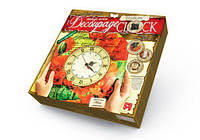 Набор для декупажа Danko Toys Decoupage Clock Цветок любви с рамкой DKC-01-08