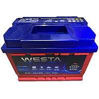 Аккумулятор Старт-Стоп, 63Ah, 620Aen, R+, Westa Premium RED, 6СТ-63А(0) [westa63-620R+] Веста 63 ампер, правое