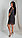 Женское шифоновое платье А-силуэта мини с рукавами фонарик, фото 2