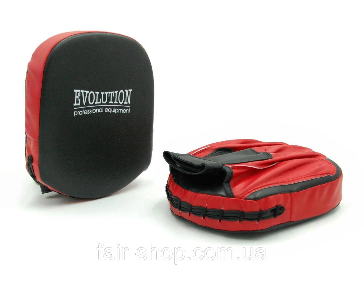 Лапи EVOLUTION PROFESSIONAL EQ trenera Evolution Professional Equipment prosta ze syntetycznej, оригінал. Доставка з США/ЄС, фото 1