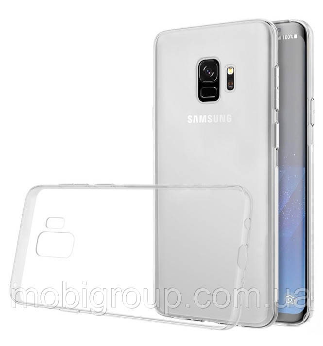 Чохол Ou Case для Samsung Galaxy S9 Unique Skid Silicone, Transparent