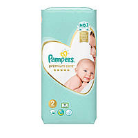 PAMPERS Детские одноразовые подгузники Premium Care Mini (4-8 кг) Экономическая Минус Упаковка 46