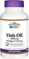 21st Century Fish Oil 1000 mg 120 капсул (4384304158)