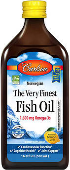 Carlson Labs The Very Finest Fish Oil 200 мл (4384304175)
