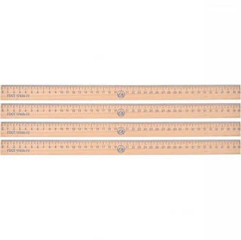 Лінійка 40 см, дерев'яна