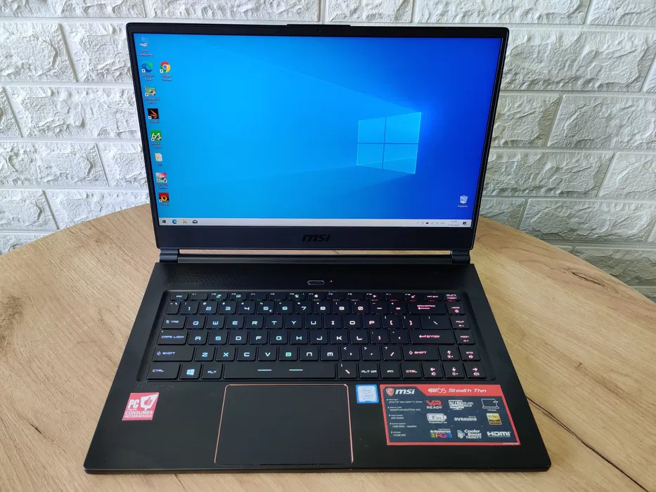 Ноутбук MSI GS 65/15.6 IPS/FHD/144Hz/i7 8750H/16Gb/SSD512Gb/GTX1070-8Gb