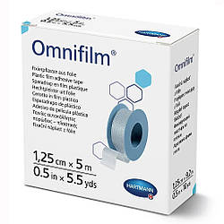 Пластир фіксуючий з прозорої плівки Omnifilm 1,25см х 5 м