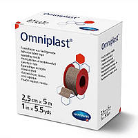 Пластир фіксуючий текстильний Omniplast®  2,5 см х 5м 1шт.