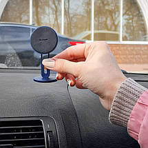 Автодержатель для телефона Baseus Hollow Magnetic Car Mount Vertical Type, фото 3