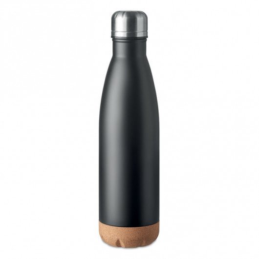 Термос пляшка вакуумна ASPEN CORK 600 мл чорний