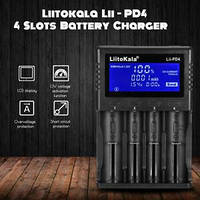 Универсальное зарядное устройство LiitoKala Lii-PD4 18650 26650 AA AAA (Lii-Pd4) 2A на 4 аккумулятора