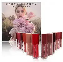 Набір матових помад Fenty Beauty by Rihanna 12 штук  ⁇  Подарунковий набір помад Fenty Beauty by Rihanna 12 штук