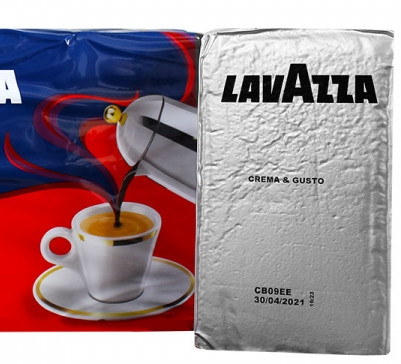 Кава Lavazza Crema e Gusto Classico мелена, вакуумний брикет 1 шт. Х 250 г ІТАЛІЯ