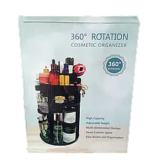 Органайзер для косметики 360° Rotation Cosmetic Organizer Pink Рожевий, фото 5