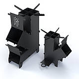 Турбо піч 2 мм 33*25*11 см,турбо піч під сковороду,диск, фото 4