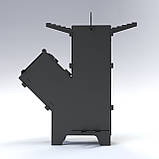 Турбо піч 2 мм 33*25*11 см,турбо піч під сковороду,диск, фото 10