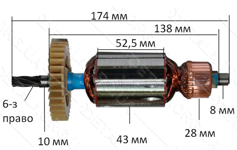 Якір пилки дисковий STURM CS50186