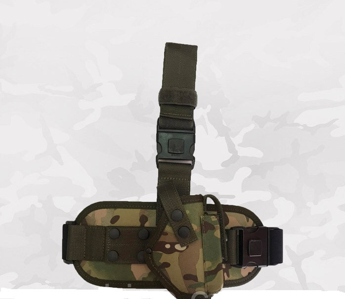 Кобура тактична на стегнах для пістолета Макарова Мультикам, фото 1