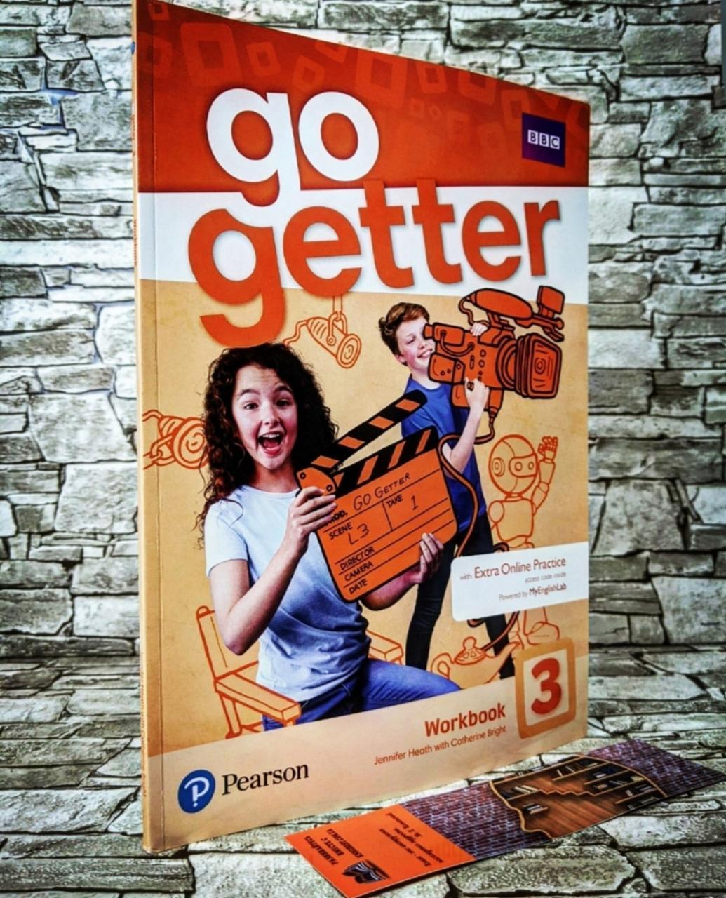 Книга "GoGetter 3 Workbook" Pearson Робочий зошит Англійська для підлітків