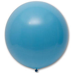 Кулька 24"/60 блакитний латекс пастель однотонний ТМ "Евертс" УП шт.